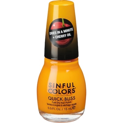 Sinful Colours Quick Bliss Fast Dry Nail Polish 2673 Hit The Spot 1 ea, $3.49/1ea