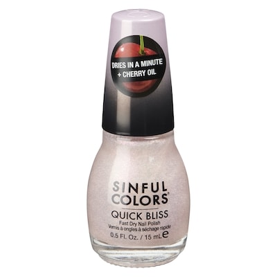 Sinful Colours Quick bliss vernis à ongles à séchage rapide 2671 ice ice cherry! 1 ea, 3,49 $/1ch