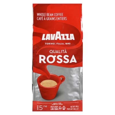 Lavazza Qualità Rossa Whole Bean Coffee 340 g, $5.59/100g