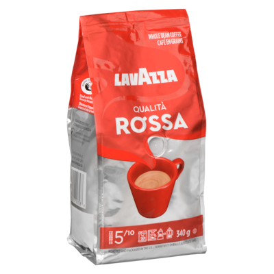 Qualità rossa café à grains entiers