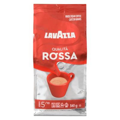 Qualità rossa café à grains entiers