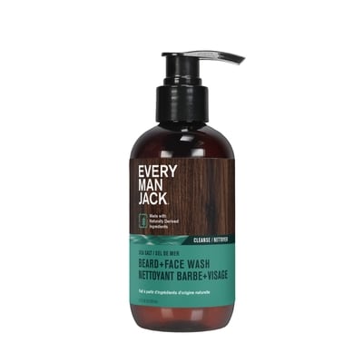 Every Man Jack Beard + Face Wash, Sea Salt 200 ml, $8.50/100ml