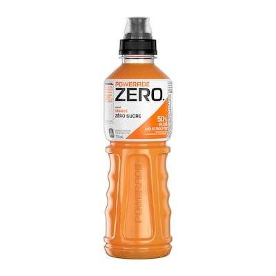 Powerade Sports Drink ZERO SUCRE Saveur de L'orange Bouteille 710 ml, 0,38 $/100ml