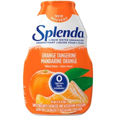Splenda Mandarin Orange Liquid Water Enhancer 92 ml, $6.84/100ml