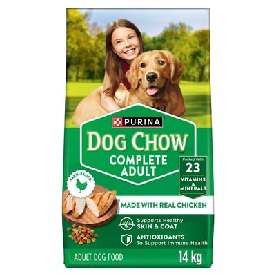 Purina Dog Chow Complete Chicken, Dry Dog Food 14 kg, $0.26/100g