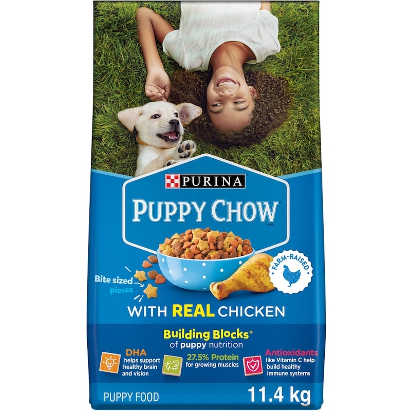 Purina Puppy Chow Complete Real Chicken, Dry Puppy Food - 11.4 kg