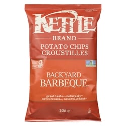 Kettle Brand Croustilles backyard barbeque 198 g, 1,52 $/100g