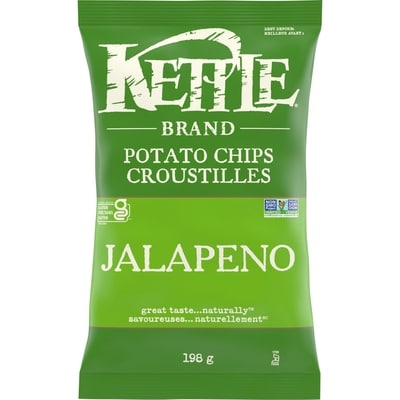 Kettle Potato Chips Jalapeno 198 g, $1.77/100g