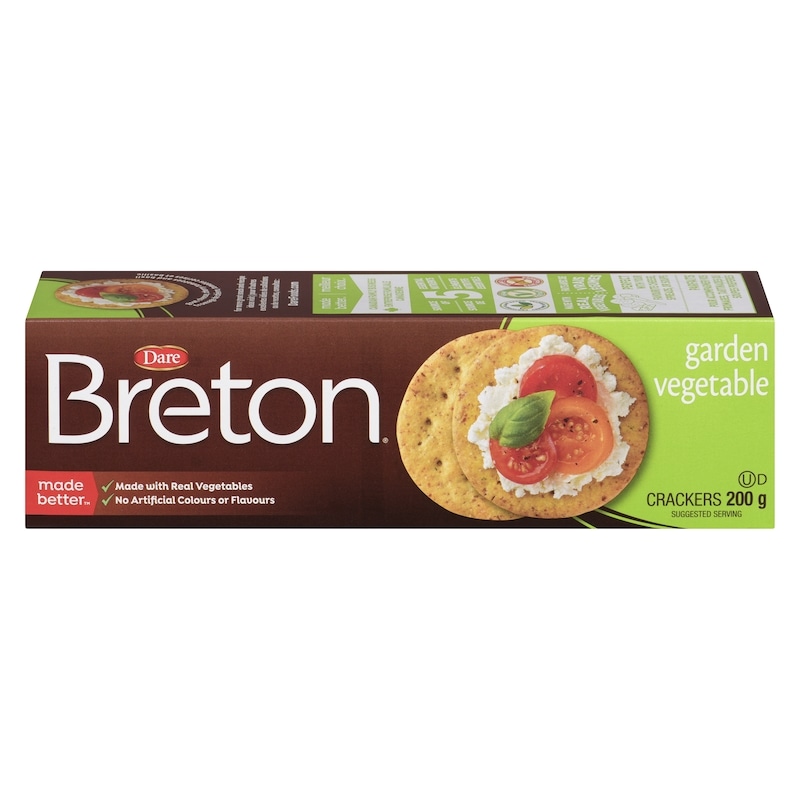 Breton Garden Vegetable Crackers
