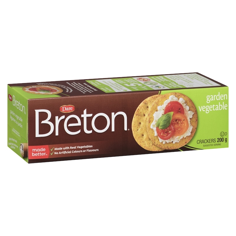 Breton Garden Vegetable Crackers