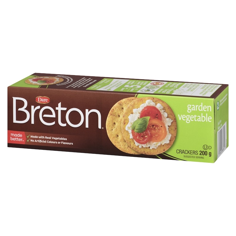 Breton Garden Vegetable Crackers