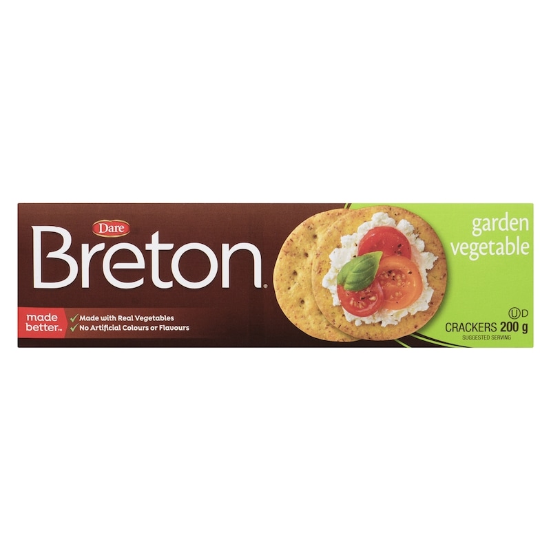 Breton Garden Vegetable Crackers