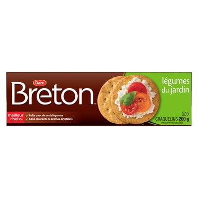 Dare Craquelins Breton Légumes du jardin 200 g, 1,75 $/100g