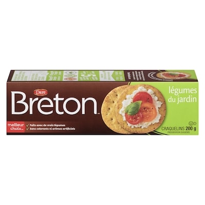 Dare Craquelins Breton Légumes du jardin 200 g, 1,75 $/100g