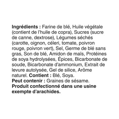 Craquelins Breton Légumes du jardin