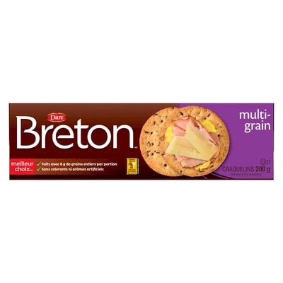 Dare Craquelins Breton Multigrain 200 g, 1,75 $/100g