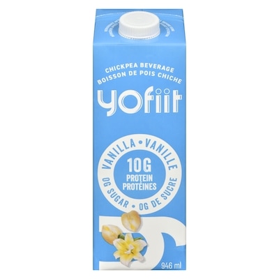 YoFiit Chickpea Beverage Vanilla 946 ml, $0.69/100ml