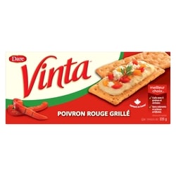 Dare Craquelins Vinta Poivron rouge grillé 225 g, 1,33 $/100g