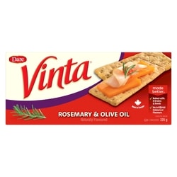 Dare Vinta Rosemary & Olive Oil Crackers 225 g, $1.33/100g