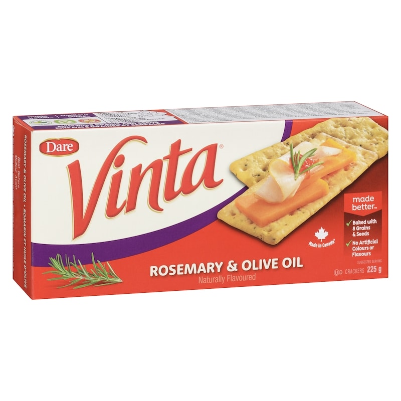 Vinta Rosemary & Olive Oil Crackers