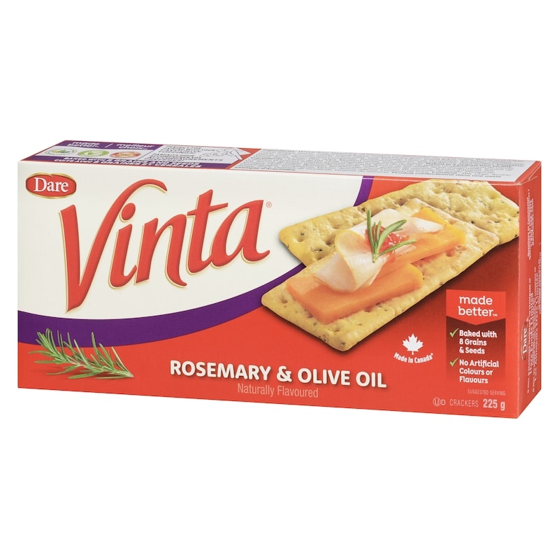 Vinta Rosemary & Olive Oil Crackers