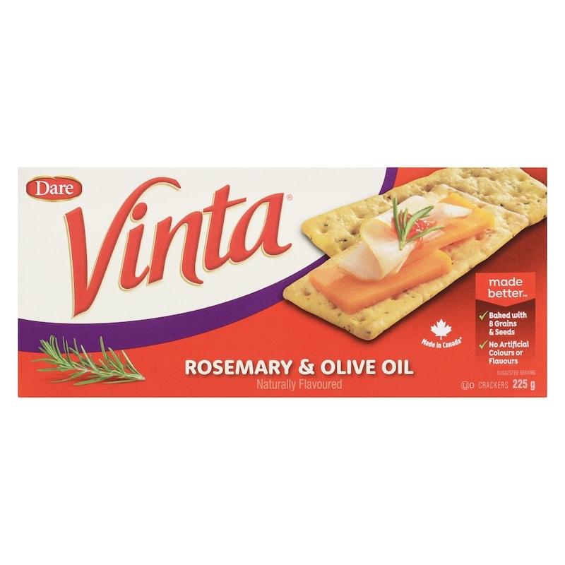 Vinta Rosemary & Olive Oil Crackers