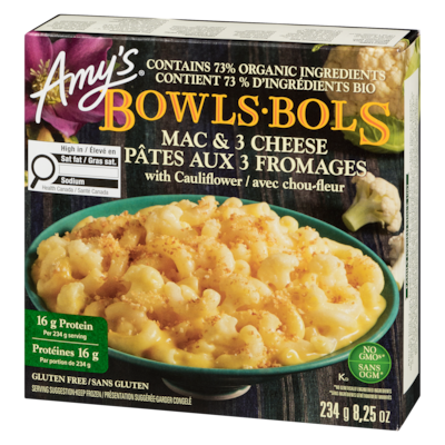 Mac & 3 Cheese With Cauliflower Bowls Gluten Free