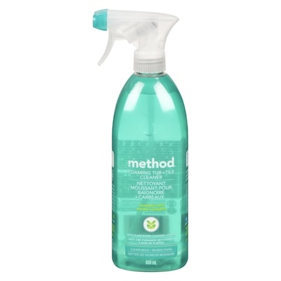 Method Foam Cleaner Tub Tile Eucalyptus Mint 828 ml, $1.00/100ml