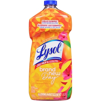 Lysol All Purpose Cleaner Mango & Hibiscus 1.2 l, $0.33/100ml