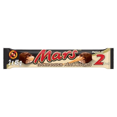 Mars Cookie Dough Chocolate Candy Bar, 2 King Size Bars 89 g, $3.36/100g