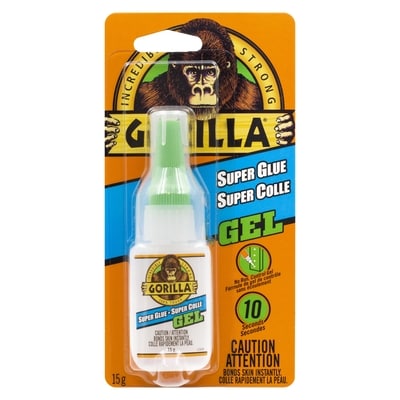 Gorilla Super Glue Gel 1 ea, $0.67/1ea