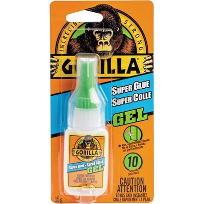 Gorilla Super Glue Gel  1 ea, $0.67/1ea