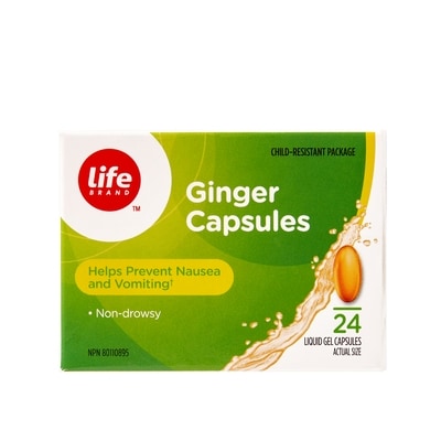 Ginger Liquid Gel 24 Capsules