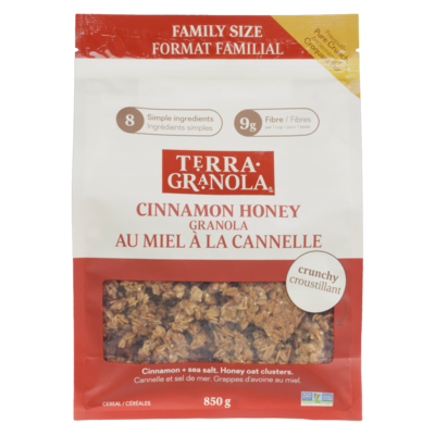 Terra Breads Pure Crunch Granola 850 g, $2.18/100g