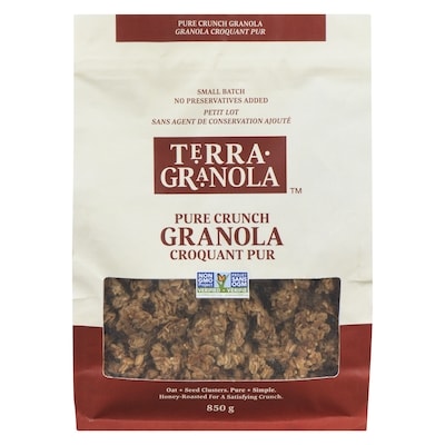 Terra Breads Pure Crunch Granola 850 g, $2.70/100g