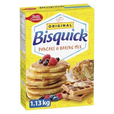 Betty Crocker Bisquick Pancake and Baking Mix 1130 g, $0.44/100g