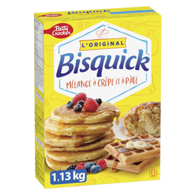 Betty Crocker Bisquick Mélange à crêpe et à pâte 1130 g, 0,53 $/100g