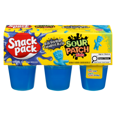 Snackpack Sour Patch Kids Pack, Blue Raspberry, 6 Pack 594 g, $0.81/100g