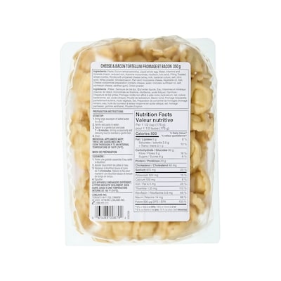 Cheese and Bacon Tortellini