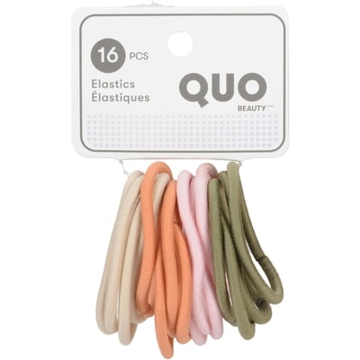 Quo Beauty Paquet de 16 élastiques en silicone qb kaki 16 ea, 0,44 $/1ch