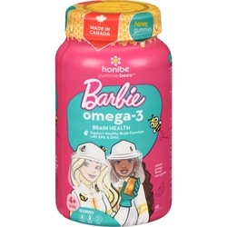 Gummie Bees Barbie Gummies Omega-3 4+ Years, 60 capsules