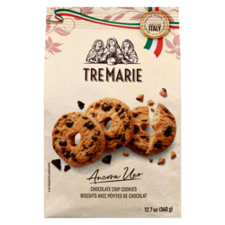 Tremarie Ancora Uno Shortbread Cookies With Chocolate Chips 350 g, $1.28/100g