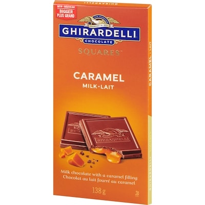 Tablette au chocolat au lait et au caramel