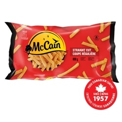 McCain Frites à coupe régulière 800 g, 0,44 $/100g