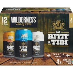 LA Bittt A Tibi Terroir Beer Wilderness Variety Pack (ID required at pick-up) 12x355.0 ml, $0.42/100ml