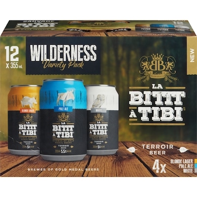 LA Bittt A Tibi Terroir Beer Wilderness Variety Pack (ID required at pick-up) 12x355.0 ml, $0.45/100ml