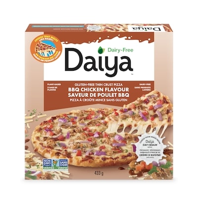 Daiya Dairy Free Gluten Free BBQ Chicken Flavoured Pizza 433 g, $2.54/100g