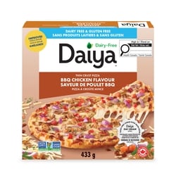 Dairy Free Gluten Free Meatless BBQ Chicken Pizza