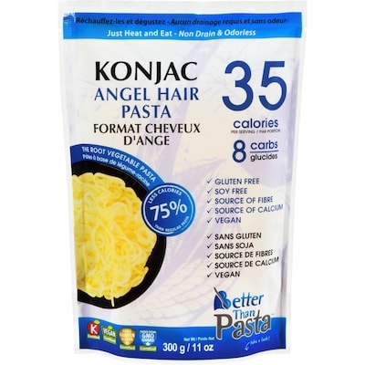 Better Food The Root Vegetable Pasta Konjac Angel Hair Pasta 300 g, $2.33/100g