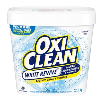Oxi Clean White Revive™ Laundry Stain Remover Powder 2.12 kg, $0.85/100g